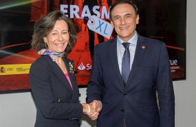 ep la presidenta de banco santander y universia ana botin y el presidente de la conferencia de
