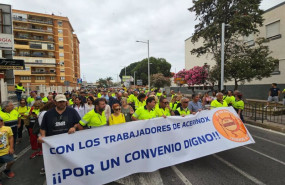 ep los trabajadores de la planta gaditana de acerinox vuelven a las calles por el bloqueo del nuevo