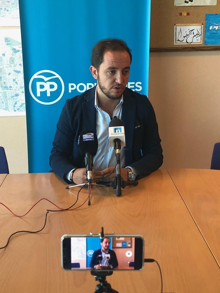 Portavoz del PP en Fuenlabrada, Sergio López | PP ep portavozppfuenlabrada sergio lopez