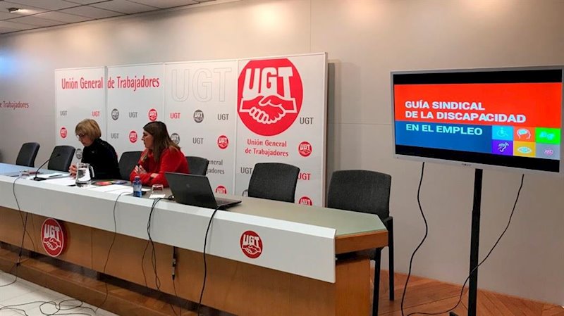ep presentacion de la guia sindical de la discapacidad en el empleo de ugt ep presentacion de la guia sindical de la discapacidad en el empleo de ugt