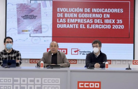 ep rueda de prensa presentacion del informe de ccoo evolucion de indicadores de buen gobierno en las