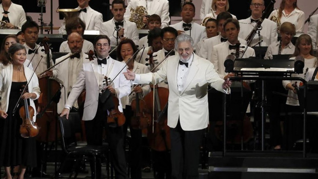 ep september 13 2013 - los angeles california united states placido domingo conducts music from