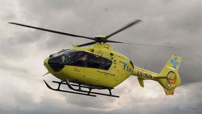 Valladolid.- Helicóptero medicalizado | JCYL - Archivo ep valladolid- helicoptero medicalizado 20190818184324