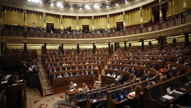 Vista del hemiciclo del Congreso de los Diputados durante la sesión constitutiva de la Cámara baja. | Eduardo Parra - Europa Press - Archivo ep vista del hemiciclo del congreso de los diputados durante la sesion constitutiva de la camara