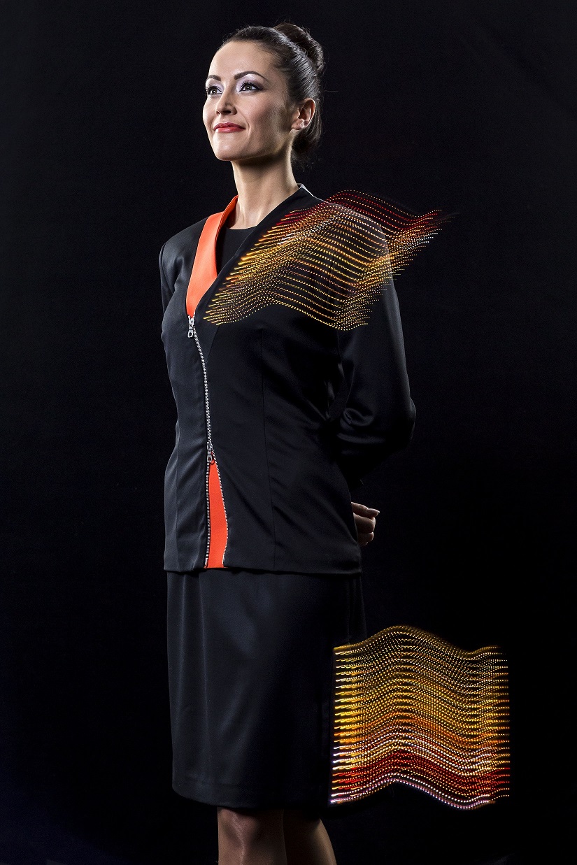 EasyJet Wearable technology uniforms