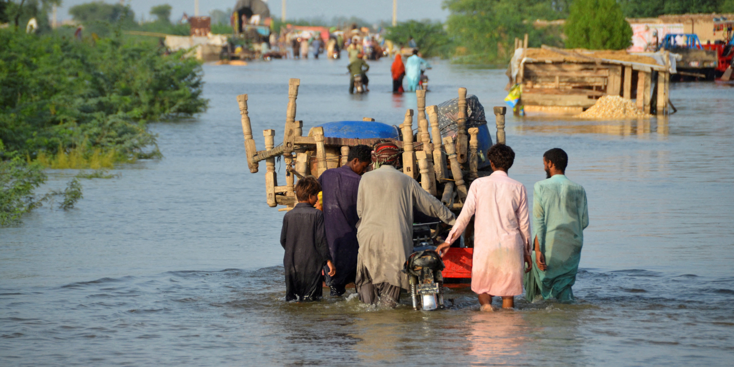 Impacto climático en la economía: inundaciones en Pakistán