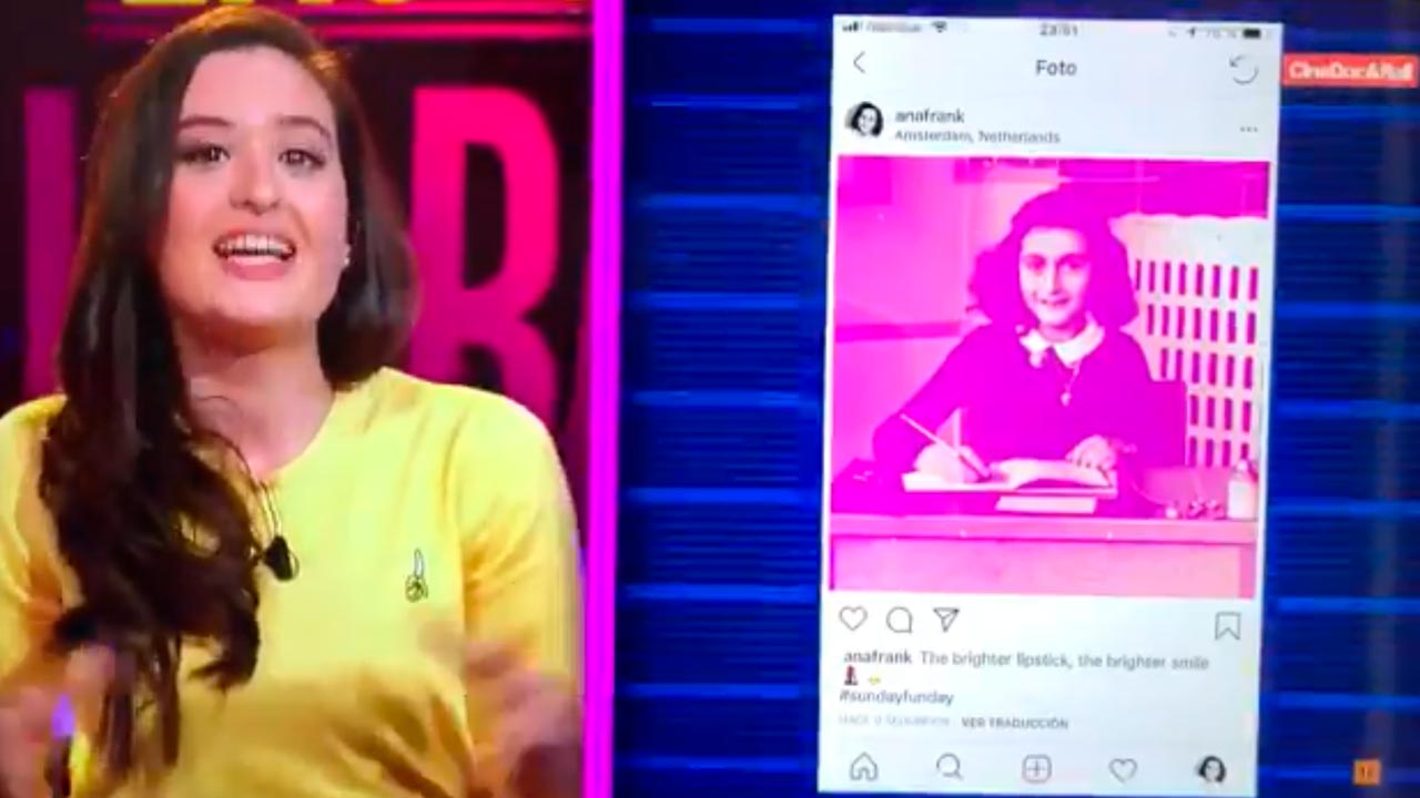 Movistar usa a la víctima de los nazis Ana Frank para hacer humor