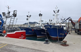 ep archivo   barcos pesqueros amarrados a puerto