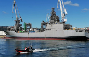 ep archivo   buque logistico que navantia ferrol construye para la armada de australia