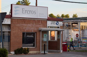 ep archivo   fachada de la sede de ercros a 11 de octubre de 2024 en aranjuez madrid espana el