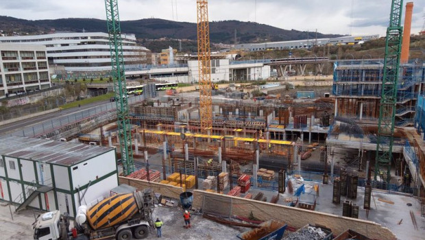 ep archivo   obras de construccion en el barrio bilbaino de bolueta