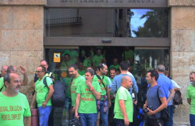 ep archivo   trabajadores de bosal en un conflicto laboral anterior en este caso en sagunto valencia