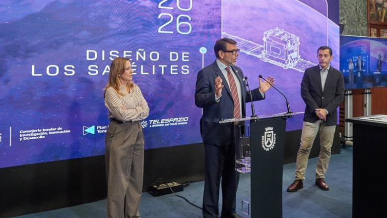 Cabildo de Tenerife y Telespazio lanzarán el primer satélite de la constelación canaria en 2027 | TELESPAZIO ep cabildo de tenerife y telespazio lanzaran el primer satelite de la constelacion canaria en 2027