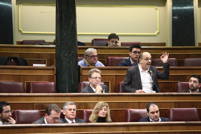Carles Campuzano en la sesión de control en el Congreso | EUROPA PRESS ep carles campuzanola sesioncontrolcongreso