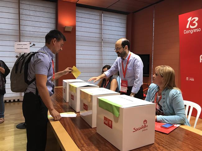 Comienzan las votaciones de los delegados | EUROPA PRESS ep comienzanvotacioneslos delegados
