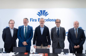 ep el alcalde de barcelona jaume collboni el conseller de empresa y trabajo miquel smper el