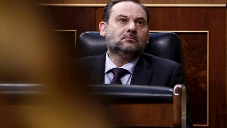 ep el ministro de transportes jose luis abalos este miercoles en el congreso