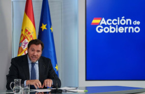 ep el ministro de transportes y movilidad sostenible oscar puente durante la rueda de prensa tras el