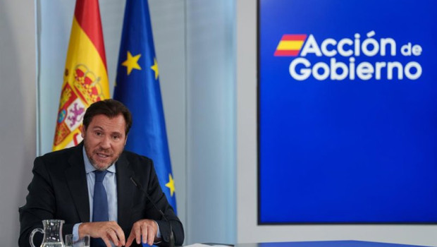 ep el ministro de transportes y movilidad sostenible oscar puente durante la rueda de prensa tras el