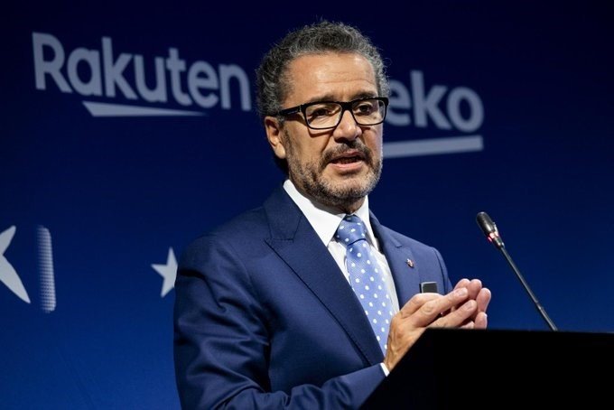 ep el portavoz del fc barcelona josep vives en rueda de prensa
