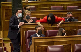 ep el vicesecretario general y portavoz de ciudadanos edmundo bal 1i y la diputada de cs maria munoz