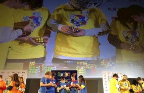 ep escolares participantes en el campeonato interescolar del cubo de rubik de 2018 celebrado en