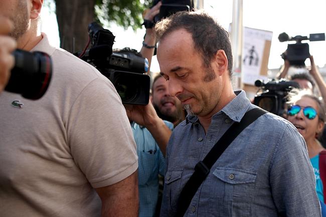 Francesco Arcuri, el excompañero de Juana Rivas, llega al juzgado de Granada | EUROPA PRESS ep francesco arcuri excompanerojuana rivas llegajuzgadogranada