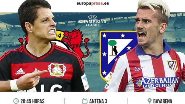 ep horariodonde verbayern leverkusen atleticomadrid idaoctavos d