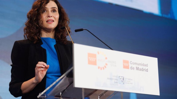 ep isabel diaz ayuso en su intervencion en el foro spain investors day