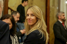 ep la portavoz del pp en el congreso cayetana alvarez de toledo abandona la sesion plenaria en el