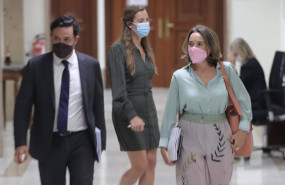 ep la portavoz del pp en el congreso cuca gamarra d se dirige a una junta de portavoces en el