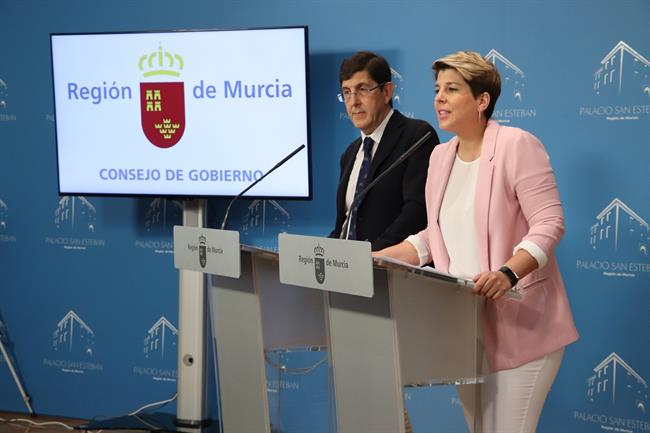 La Portavoz Del Gobierno Regional, Noelia Arroyo, En La Rueda De Prensa | GOBIERNO REGIONAL ep la portavozgobierno regional noelia arroyo enruedaprensa 20180627140601