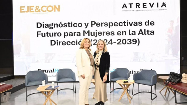 ep la presidenta de ejecon cristina sancho y la ceo de atrevia asuncion soriano