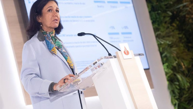 ep la presidenta del banco santander ana botin durante la presentacion de los resultados del 2023 20240205185704
