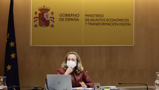 ep la vicepresidenta primera nadia calvino preside una reunion de la mesa de dialogo social para el