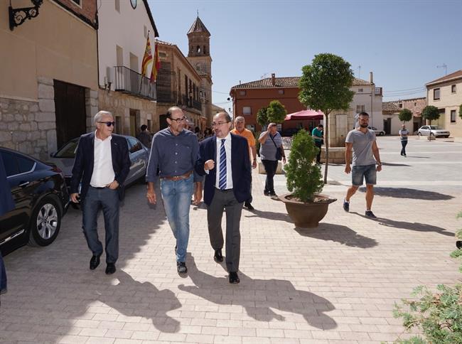 Lambán ha visitado hoy el municipio de Villarquemado (Teruel) | GOBIERNO DE ARAGÓN ep lambanvisitado hoymunicipiovillarquemado teruel