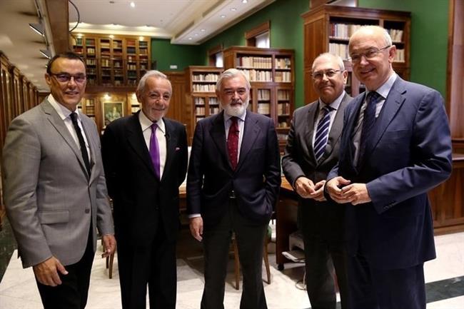 Los promotores del proyecto 'La lengua navega a América' | RAE ep los promotoresproyecto la lengua navegaamerica