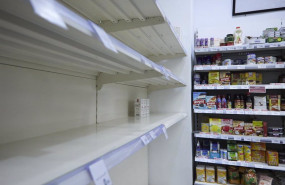 ep los supermercados sufren un desabastecimiento de productos de primera necesidad por la protesta