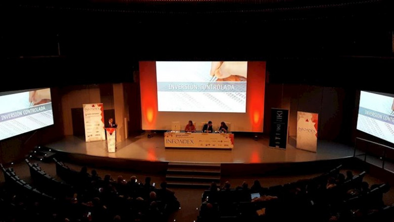 Presentación del Estudio de la Inversión Publicitaria en España 2020 de InfoAdex en el auditorio de la Mutua Madrileña. | EUROPA PRESS ep presentacion del estudio de la inversion publicitaria en espana 2020 de infoadex en el auditorio