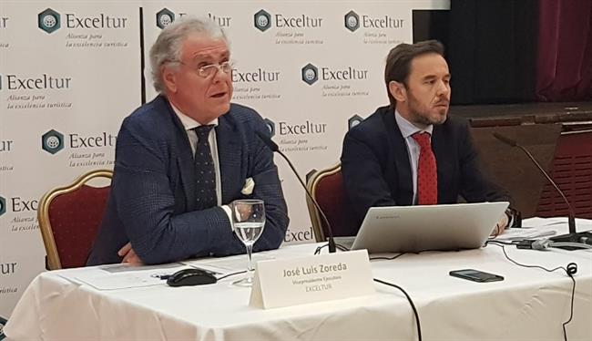 Presentación en Madrid del informe y previsiones de Exceltur | EUROPA PRESS ep presentacionmadridinformeprevisionesexceltur