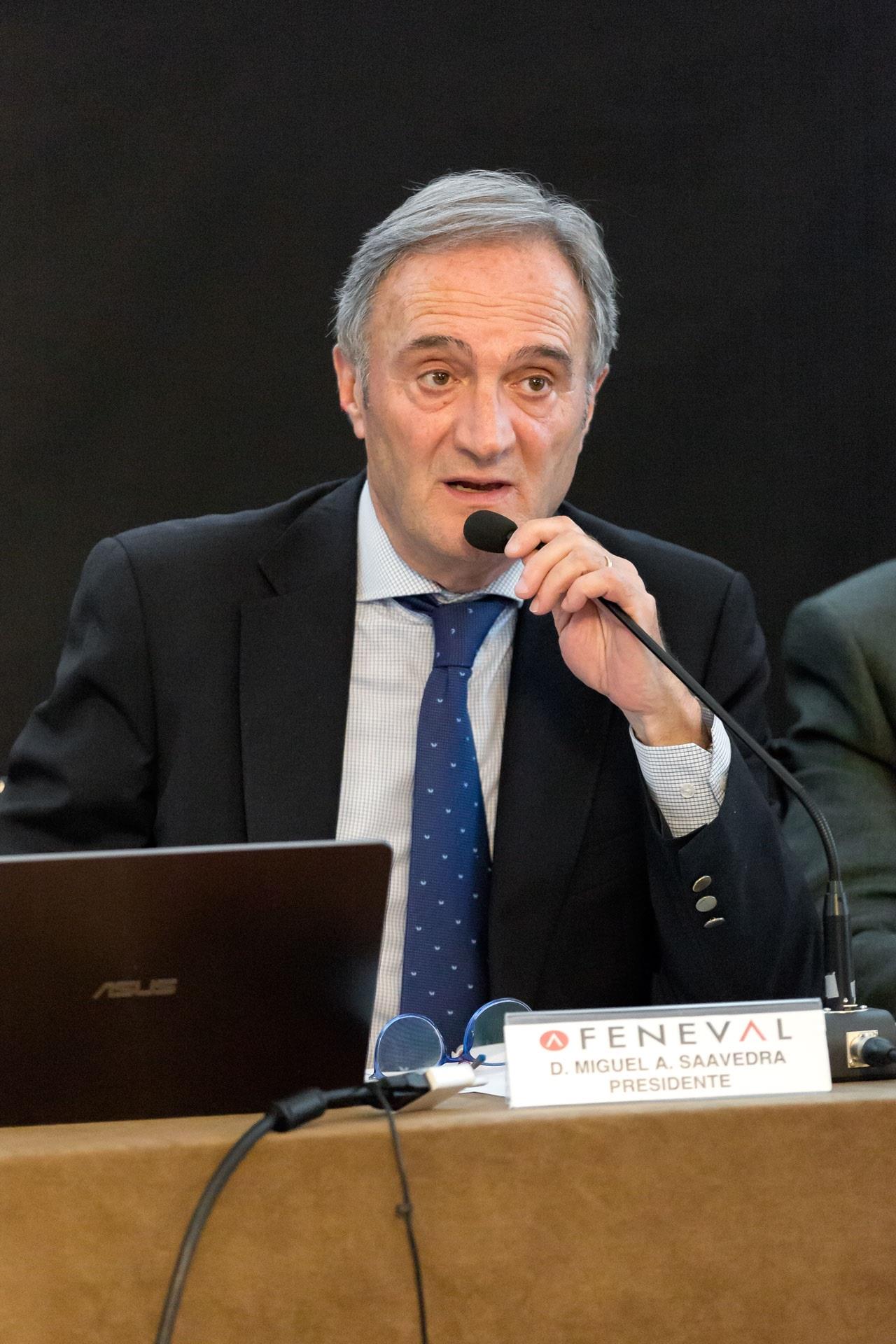Presidente de Feneval, Miguel Ángel Saavedra | FENEVAL ep presidentefeneval miguel angel saavedra