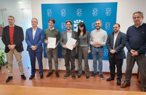 firma del contrato de servicios urbanos de pinto 
