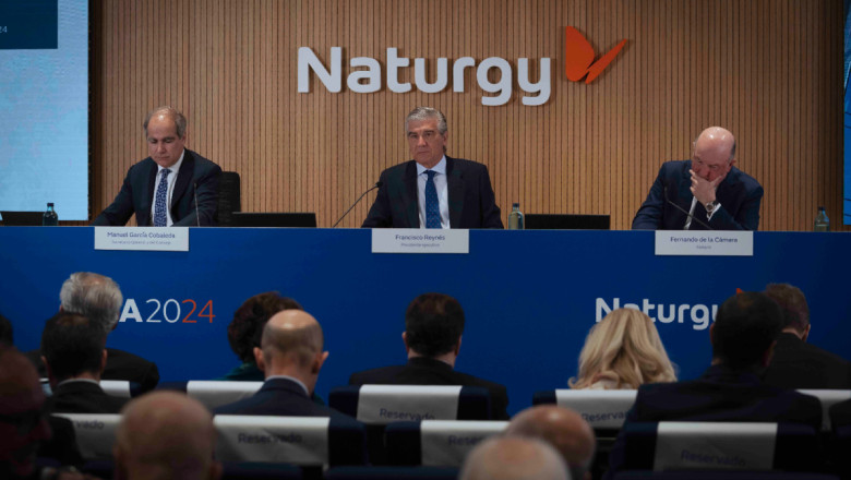 Junta General 2023 de Naturgy, presidida por Francisco Reynés. | Naturgy naturgy junta 2024