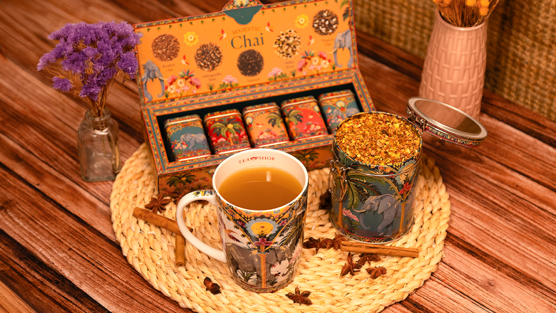 tea shop set majestic chai horizontal