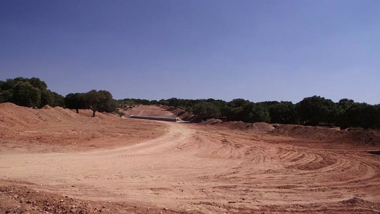 ep archivo   apertura de pista para la mina de retortillo salamanca mina uranio declaracion de