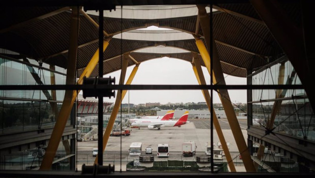 ep archivo   aviones en el aeropuerto adolfo suarez madrid barajas en madrid espana