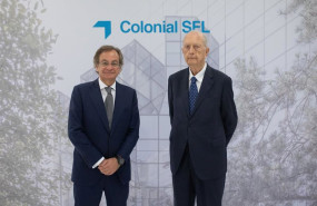 ep archivo   el consejero delegado de colonial izq pere vinolas y el presidente juan jose brugera