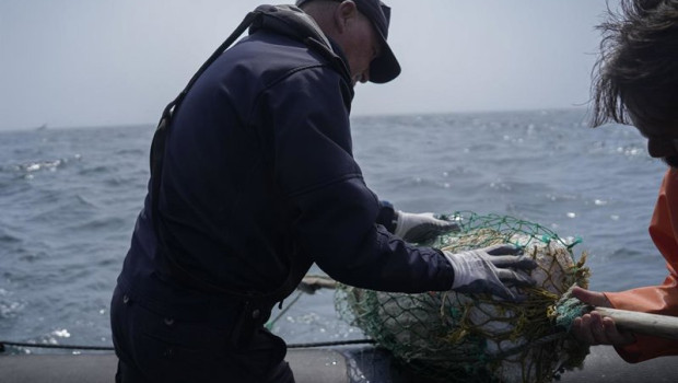 ep archivo   el inspector del buque mar de galicia julio durante un servicio de los guardacostas de