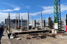 ep archivo   la aplp avanza en las obras del nuevo edificio de la guardia civil en el puerto de las