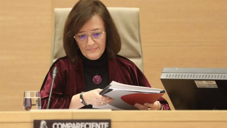 Archivo - La presidenta de la Autoridad Independiente de Responsabilidad Fiscal, Cristina Herrero | Marta Fernández - Europa Press - Archivo ep archivo la presidenta de la autoridad independiente de responsabilidad fiscal cristina herrero